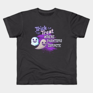 Ghosts of Halloween Night Kids T-Shirt